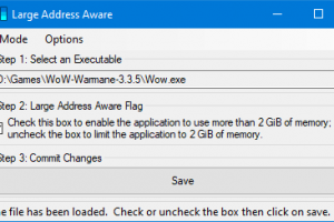 LAA - Large Address Aware